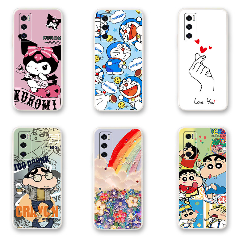 เคสนิ่มสีขาวสําหรับvivo V20 SE v2020 v2022 v2023 AnticrackปลอกคุณภาพสูงTPUฝาครอบป้องกันยางซิลิโคนเคส