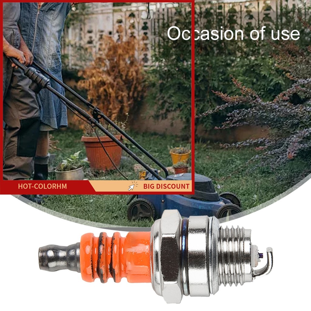 [COLORHM] สําหรับ STIHL SPARK PLUG สําหรับ BM6A CHAMPION CJ8 RCJ8 M7 L7T LANMOWER WWIPPER SNIPPER
