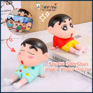 BEVAVAR Cartoon Crayon Shin chan Phone Holder Desktop Decoration Sinchan Phone Holder Stand Mobile Phone Stand 蠟筆小新手機支架