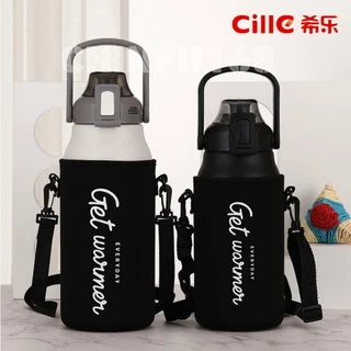 DODGE CILLE กระเป๋าใส่ขวดน้ำ ถุงใส่กระบอกน้ำ ถุงพร้อมสายสะพาย ขนาด 1700 ML 1300 ML 1080 ML 880 ML