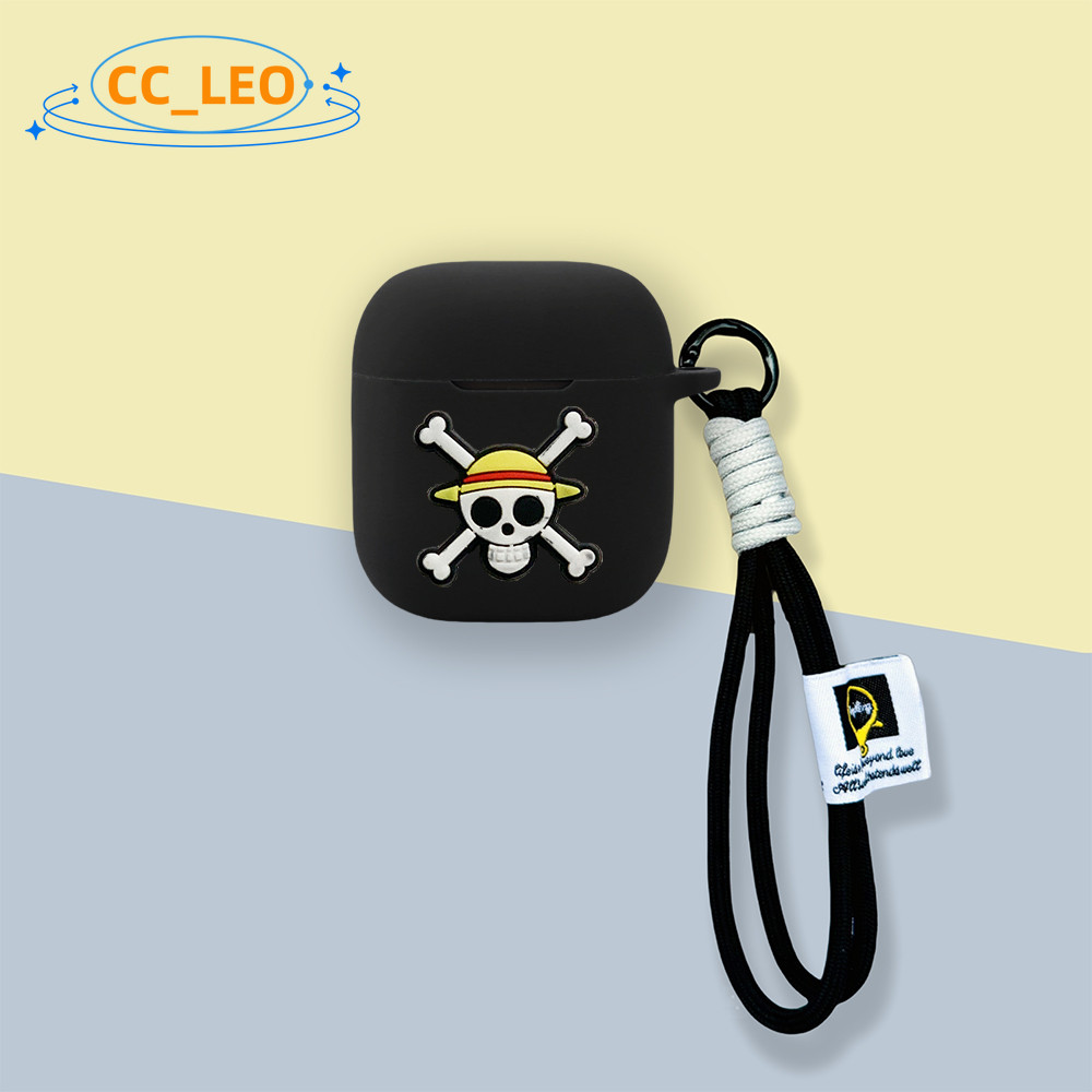 Case for OPPO Enco Buds3 Cartoon Lanyard Pendant Cute Silicone Soft Case Suitable for OPPO Enco Buds