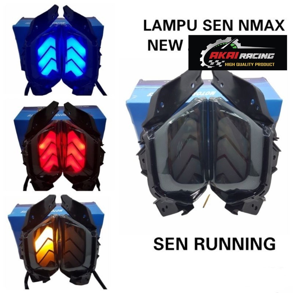 Sen Nmax Sein Nmax 2020-2022 ไฟเลี้ยวหน้า Nmax ใหม่ 2020-2022 Akai Racing Original -ct