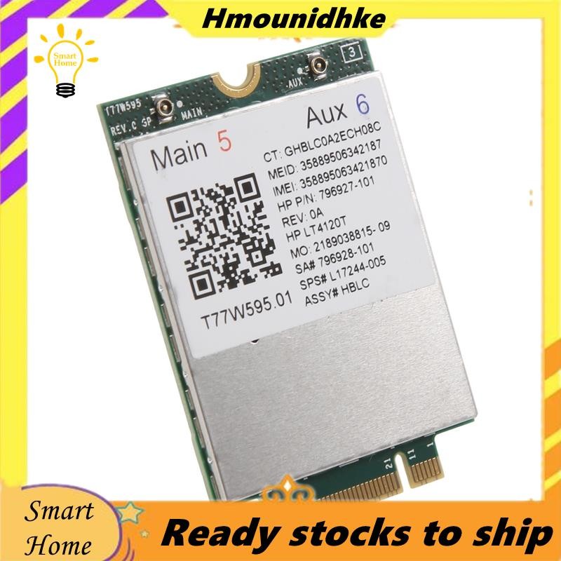 Lt4120 X5 LTE T77W595 796928-001 4G WWAN M.2 150Mbps LTE โมเด็มสําหรับ Elite X2 840 850 G3 640 650 6