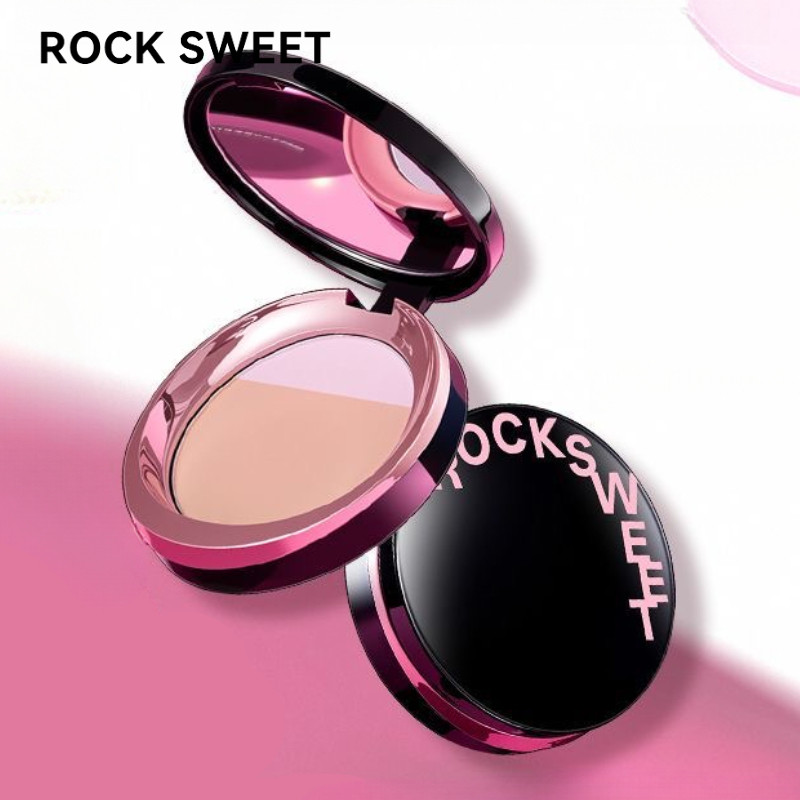ROCK SWEET Powder ผงหลวมการแต่งหน้าคงที่สดชื่น