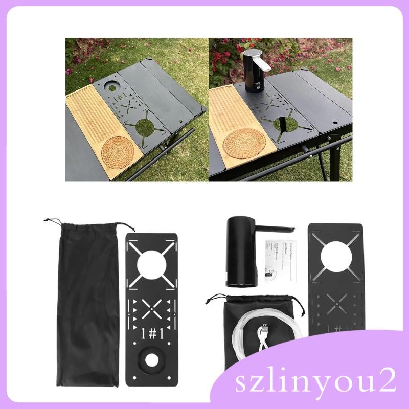 [szlinyou2] Igt Table Plate Igt Camping Table Camping Lgt Table โต๊ะทนทานแบบพกพา Igt Table