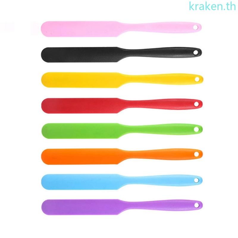 Kra ผสม Batter Scraper ซิลิโคนกวน Sticks Rod Non-Stick ไม้พายอบแบบยืดหยุ่น