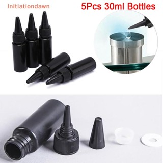 [เริ่มต้นรุ่งอรุณ] 5ชิ้น30มิลลิลิตรที่ว่างเปล่าเรซิ่นกาวขวดห…