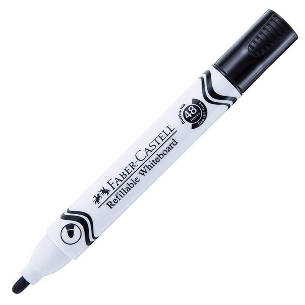 FABER CASTELL ปากกาไวท์บอร์ด สีดำ