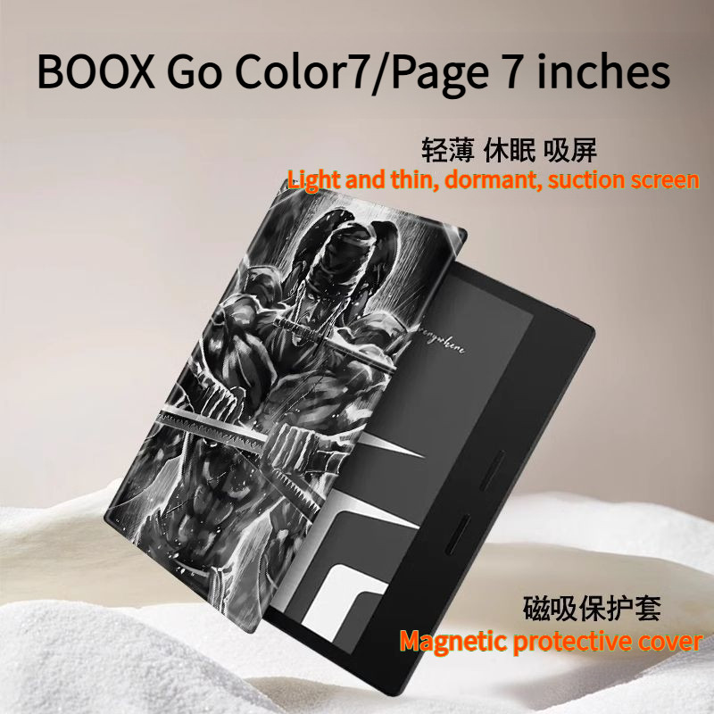 BOOX Go Color7 Gen 2/Go Color7/Go7/Page 7 นิ้ว Sleep Support เคสป้องกันแม่เหล็ก Dark Sauron [จัดส่งใ