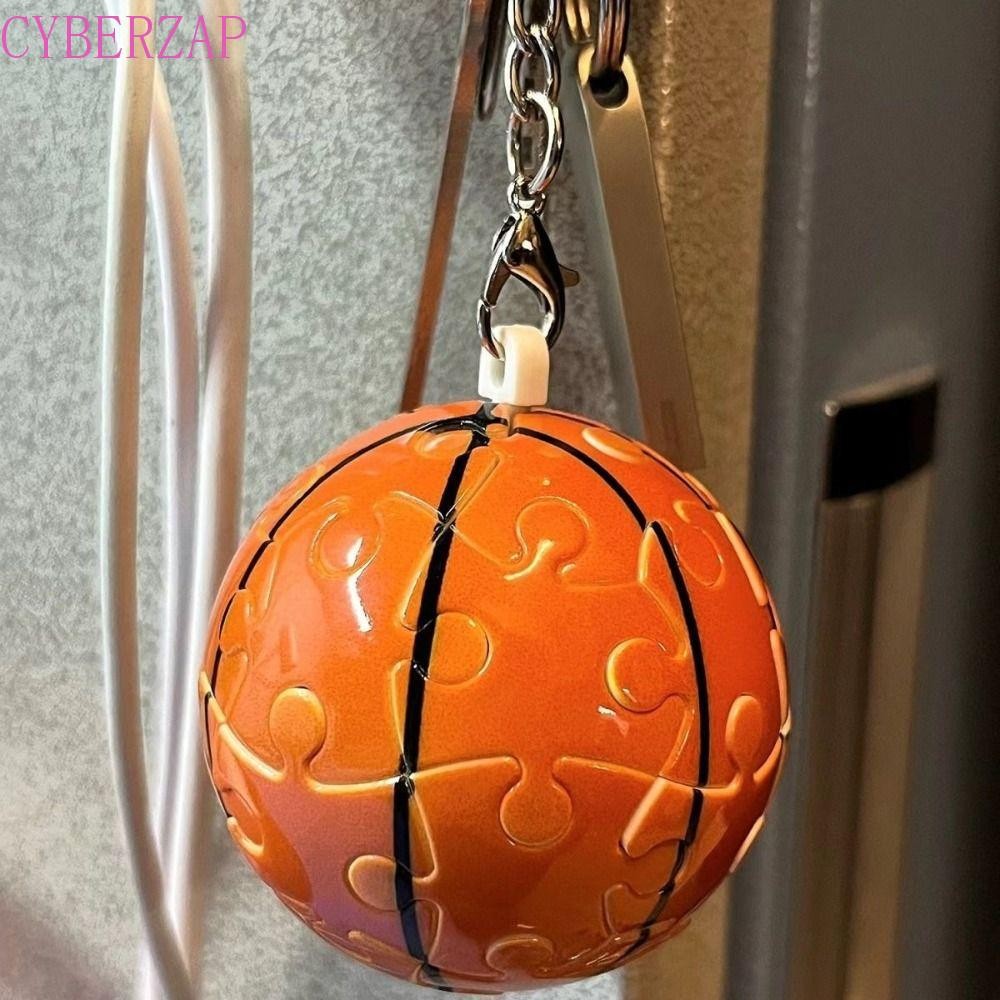 Cyberzap พวงกุญแจจิ๊กซอว์ปริศนา,การ์ตูน Kuromi 3D Ball ปริศนาของเล่น,ตลก KT แมวของขวัญเครื่องประดับอุปกรณ์เสริมจี้ลูกบอลคนรักกีฬา