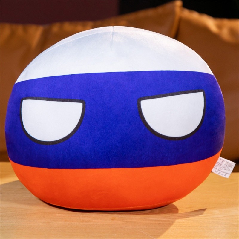 10 ซม.ประเทศของเล่นตุ๊กตาจี้Polandballตุ๊กตาPlush CountryballตุรกีUSA FRANCE RUSSIA UKญี่ปุ่นGERMANY อิตาลีเด็กเกาหลีคอสเพลย์ของเล่น - รูปที่ 2