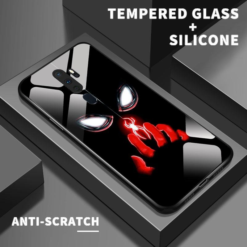 เหมาะสำหรับ OPPO A9 2020 A91 A92 A93 A93 5G A94 A95 A96 A9x ป้องกันกรณีโทรศัพท์เลนส์เคส Cool Cool Sm