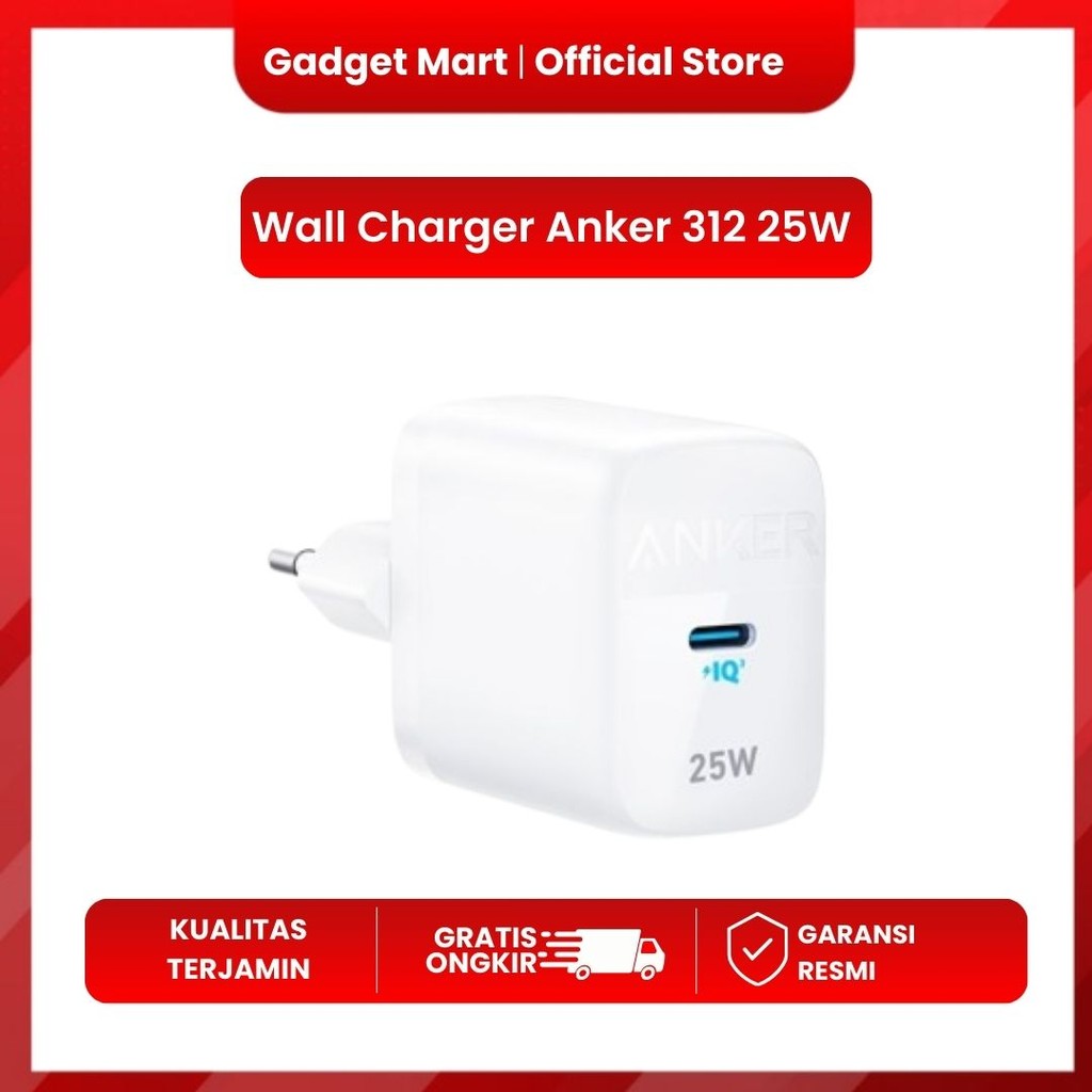 Anker 312 25W เครื่องชาร์จติดผนัง