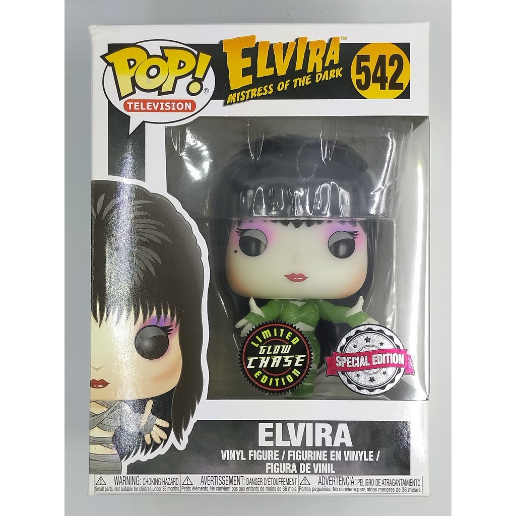 Funko Pop Elvira - Elvira Mummy [Chase] #542 (กล่องมีตำหนินิดหน่อย)