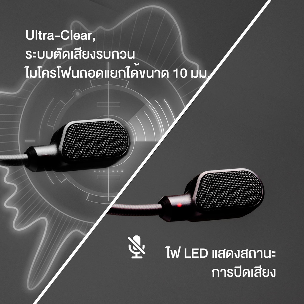 HyperX Cloud III Gaming Headset หูฟังมีสาย หูฟังเกมมิ่ง (Black) (727A8AA) ประกันศูนย์ไทย
