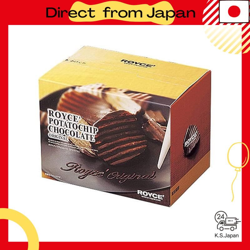 ROYCE' Potato Chip Chocolate 0.53 pounds Original 190 grams (x 1)[Direct from Japan]
