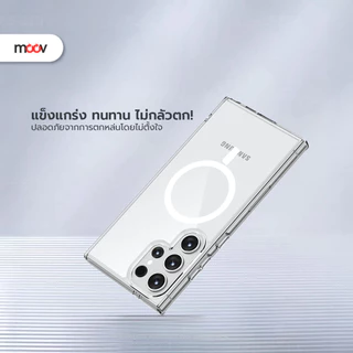 [ส่งไว] Moov CS02 เคส Samsung S26 Ultra S25 Edge S24 Plus 24 23 22 Z Flip 7 Z Fold 7 6 5 4 เคสซัมซุง