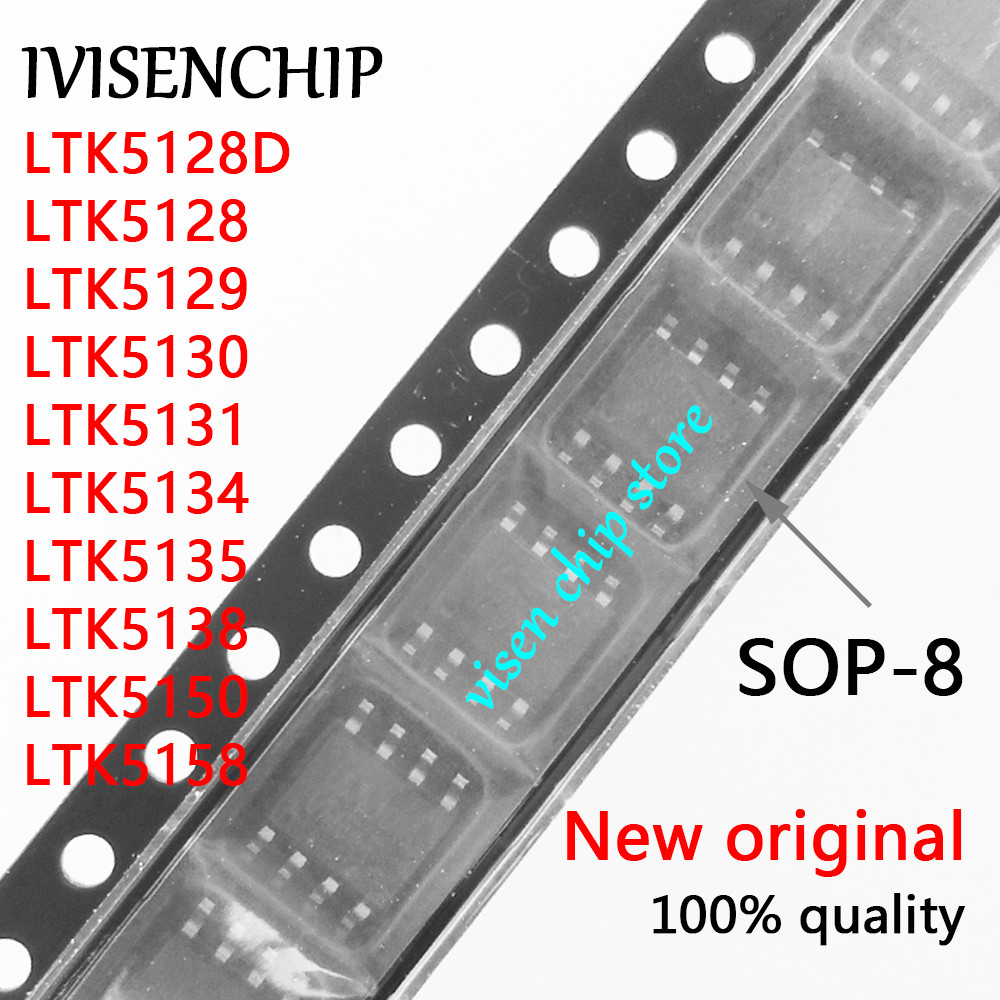 10 ชิ้น LTK5128D LTK5128 LTK5129 LTK5130 LTK5131 LTK5134 LTK5135 LTK5138 LTK5150 LTK5158 SOP-8 ในสต็