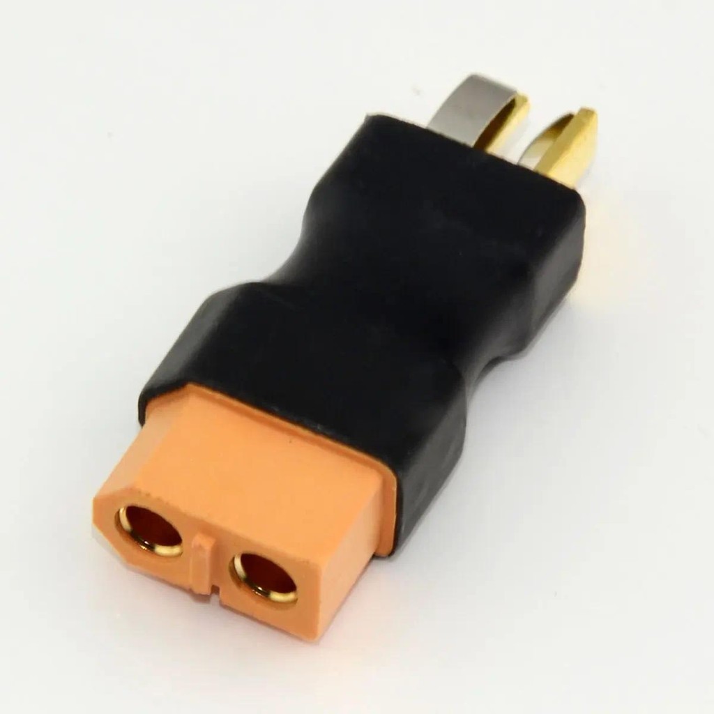 หญิง XT60 XT-60 ถึงชาย T-Plug Deans Connector อะแดปเตอร์ไม่มีสายไฟสําหรับรถยนต์เฮลิคอปเตอร์ Quadcopt