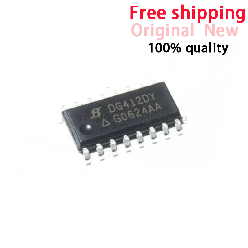 (10ชิ้น)100% ใหม่ DG412DY DG412 DG412DYZ sop-16 ชิปเซ็ต