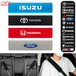 2ชิ้น สากลรถเข็มขัดนิรภัย ปลอกหุ้มเข็มขัดนิรภัยรถยนต์ Toyota Honda Isuzu ปลอกหุ้มเข็มขัดนิรภัย ระบายอากาศได้ดี สําหรับรถยนต์ ปลอกสวมหุ้ม สําหรับสายในรถ สาย อุปกรณ์ตกแต่งรถยนต์