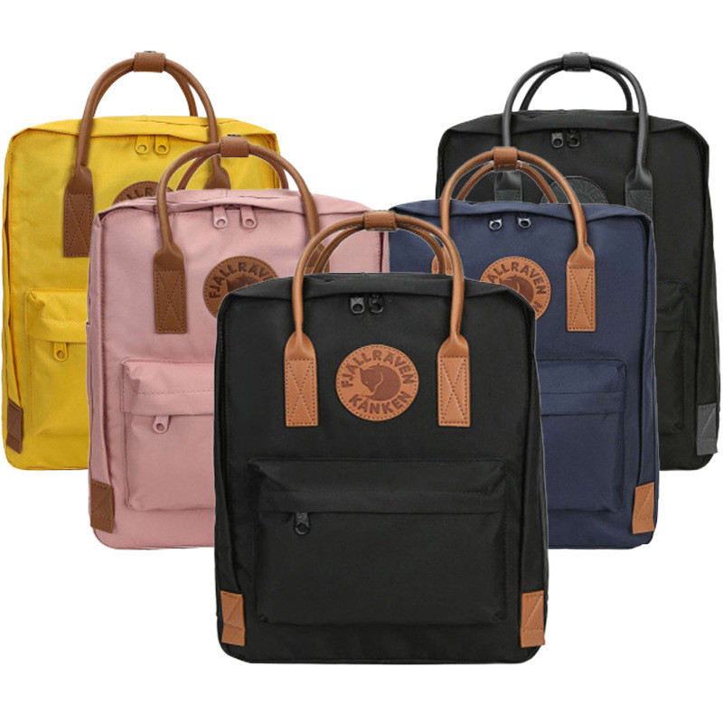 [Fjallraven Kanken] กระเป๋านักเรียนสุนัขจิ้งจอกยอดนิยมรุ่นที่ 2 กระเป๋านักเรียนชายและหญิง backpack male and female bag