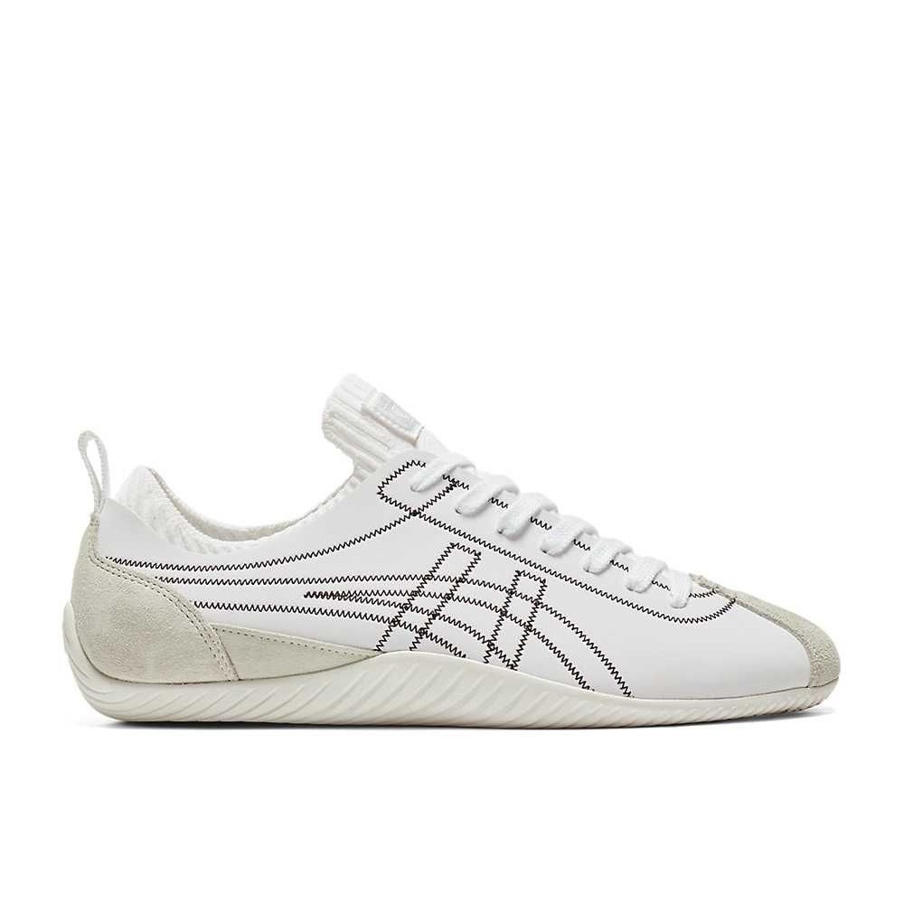 รองเท้า Onitsuka Tiger SCLAW White Black แบบไม่มีเชือก สำหรับผู้ชายและผู้หญิง