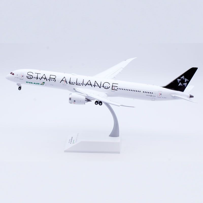 JC Wings 1: 200 EVA Air B787-10 B-17812 เครื่องบินโลหะผสมรุ่น Wings