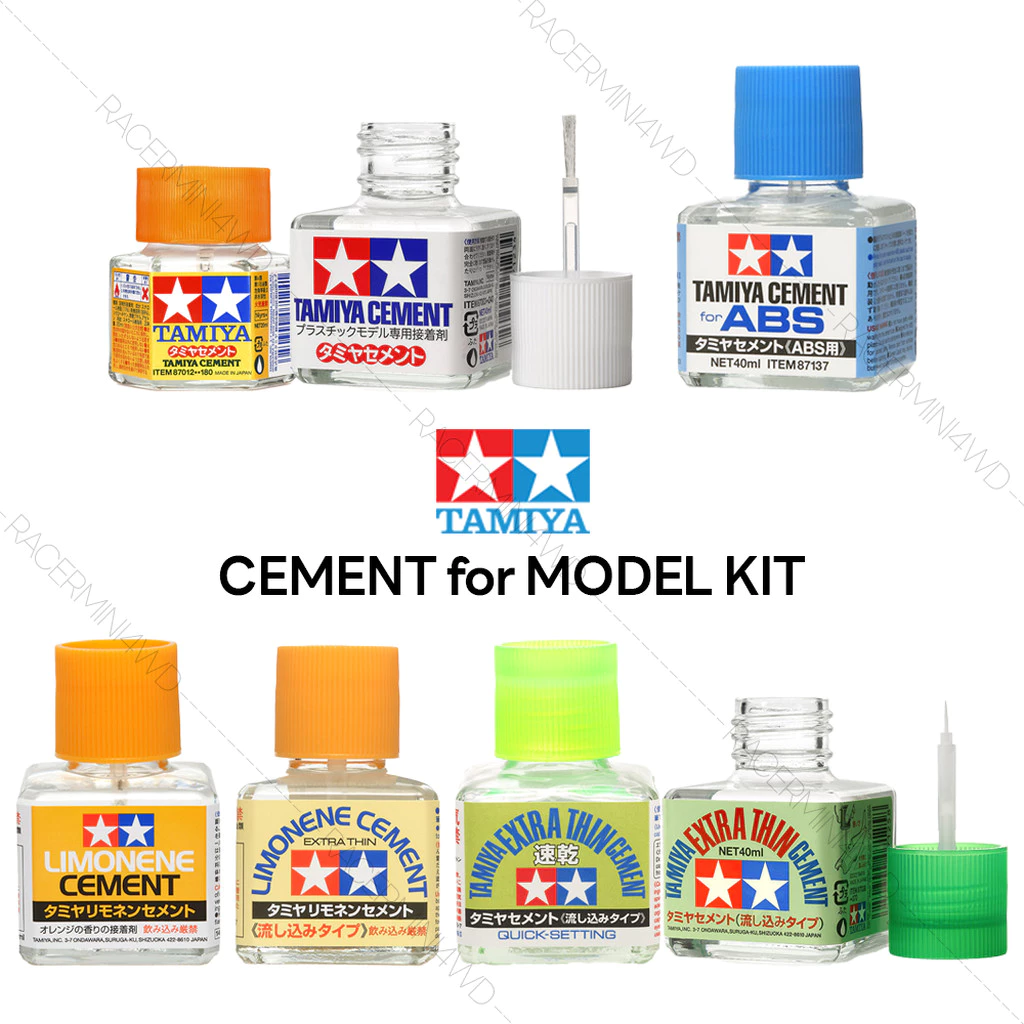 TAMIYA Cement for Model Kit กาวสำหรับต่อโมเดล 87012 87003 87038 87182 87113 87134 87137 87236