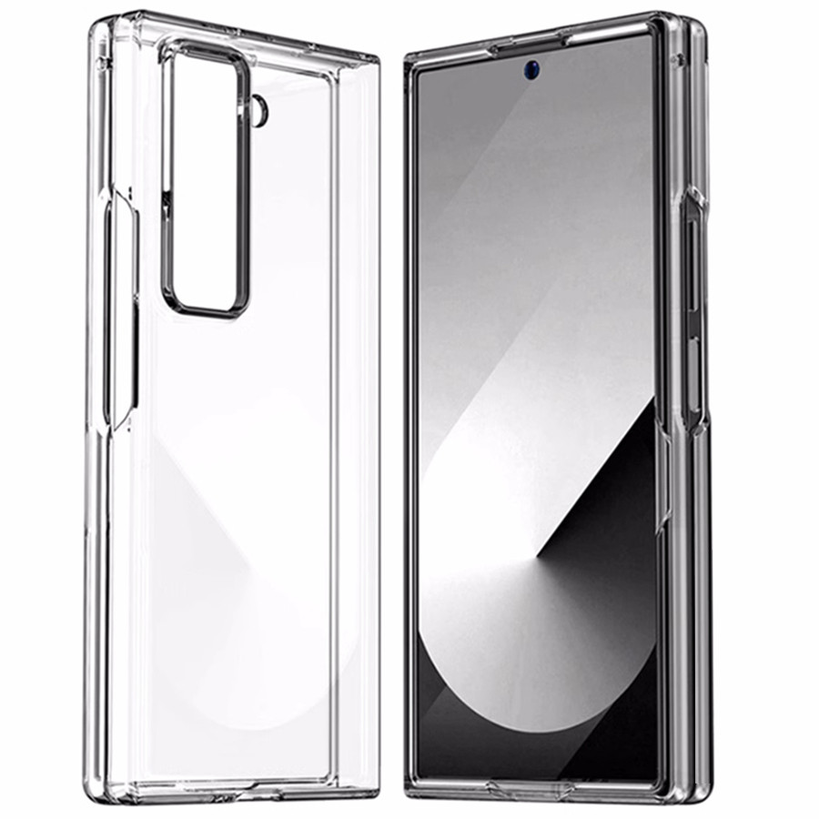 เคสใสสําหรับ Samsung Galaxy Z Fold Special Edition W25 Slim Fit Hard ป้องกันกันกระแทกฝาครอบป้องกันรอยขีดข่วน