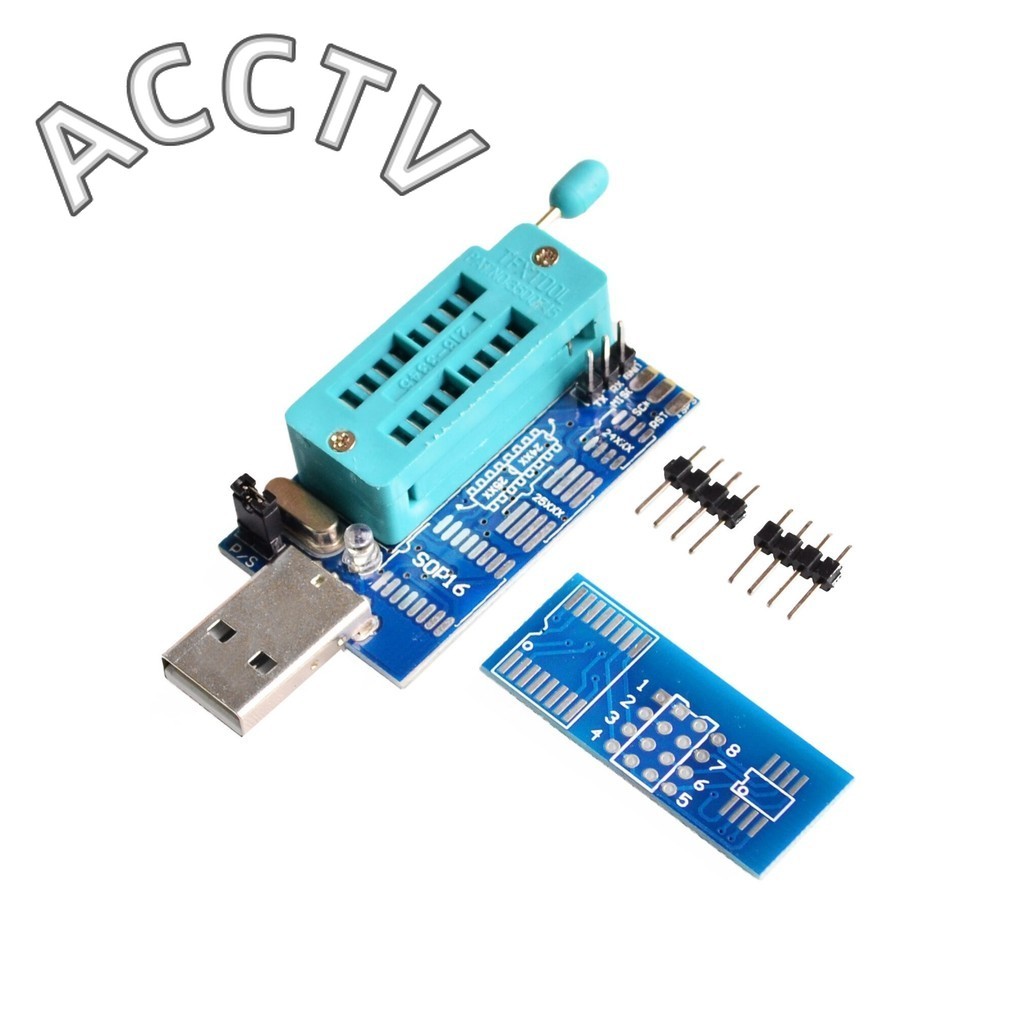Ch341a Bios Board MX25L6405 W25Q64 USB Programmer LCD Burner Progammer สําหรับ 24 25 Series