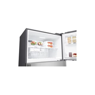 LG ตู้เย็น 2 ประตู รุ่น GN-C702HQCM สีเงิน ขนาด 18.1 คิว ระบบ Smart Inverter Compressor