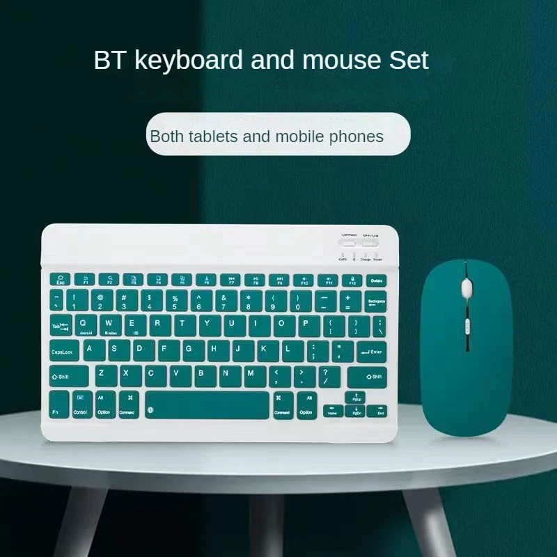 แป้นพิมพ์บลูทูธสําหรับ Android Windows สําหรับ Xiaomi Pad 7 6 5 6S Pro Redmi Pad SE 11 Pad Pro 12.1 2024 คีย์บอร์ดไร้สายเมาส์ thumbnail 4