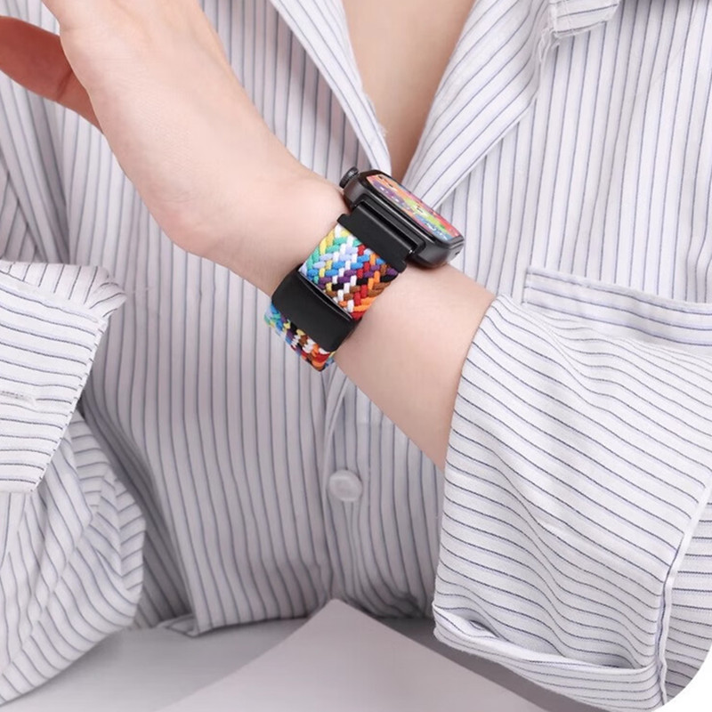 สําหรับ HCare Go5/Go3 สายนาฬิกา Magnetic Snap สายไนลอน - รูปที่ 7