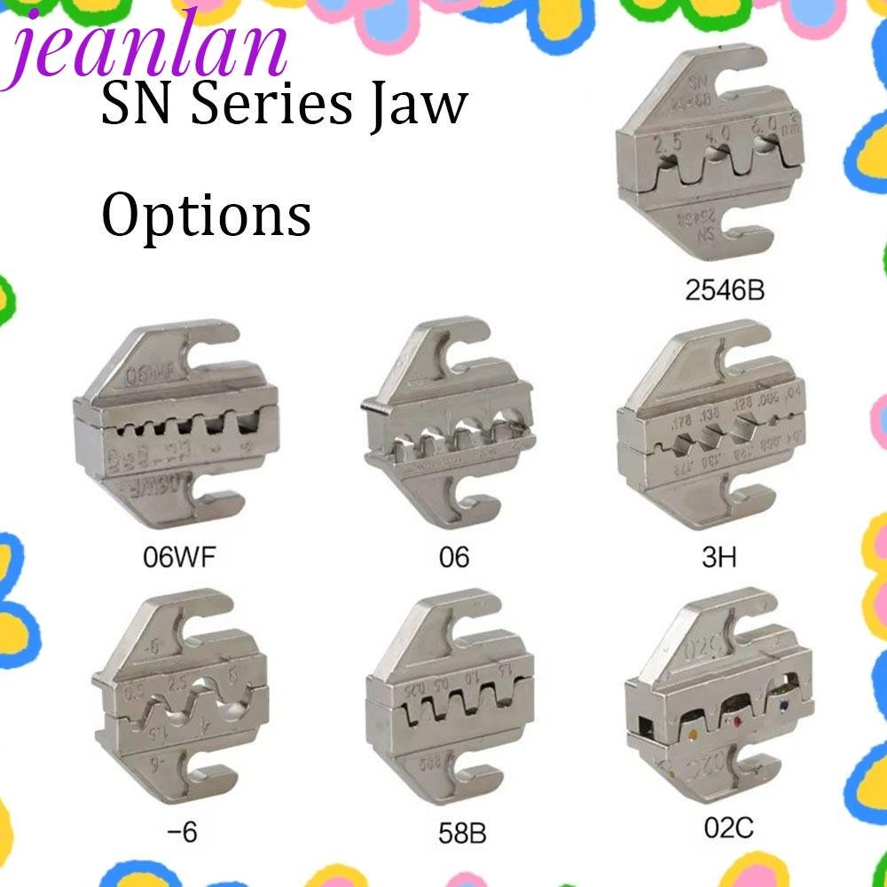 Jeanlan คีม Crimp Jaw,เปลี่ยน 4 มม.S Crimping Tool,คุณภาพสูง SN-58B/2546B/2549 /06/X6/06WF/03H Multifunctional Wire Crimper Jaws สําหรับ Crimping Terminals
