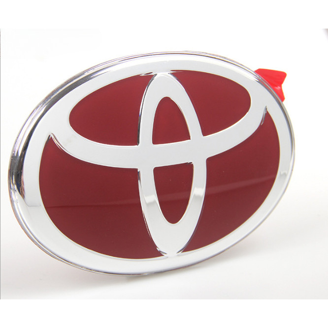 (1ชิ้น)TOYOTA Vios Camry Altis RED EMBLEM LOGO