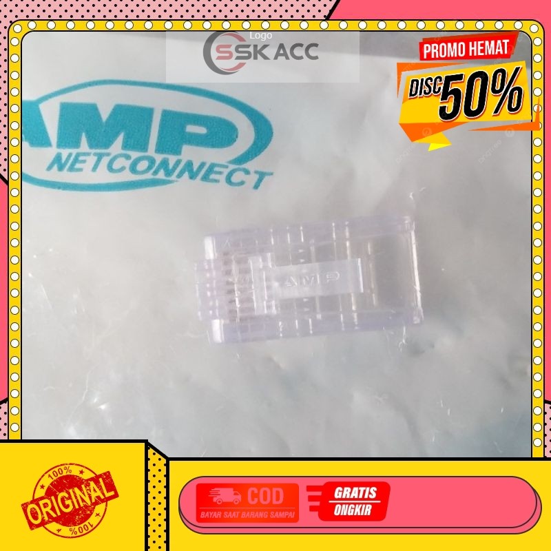 OEM RJ45 AMP CONNECTOR ต่อ 1 ชิ้น RJ45 CONNECTOR - SSK RETAIL
