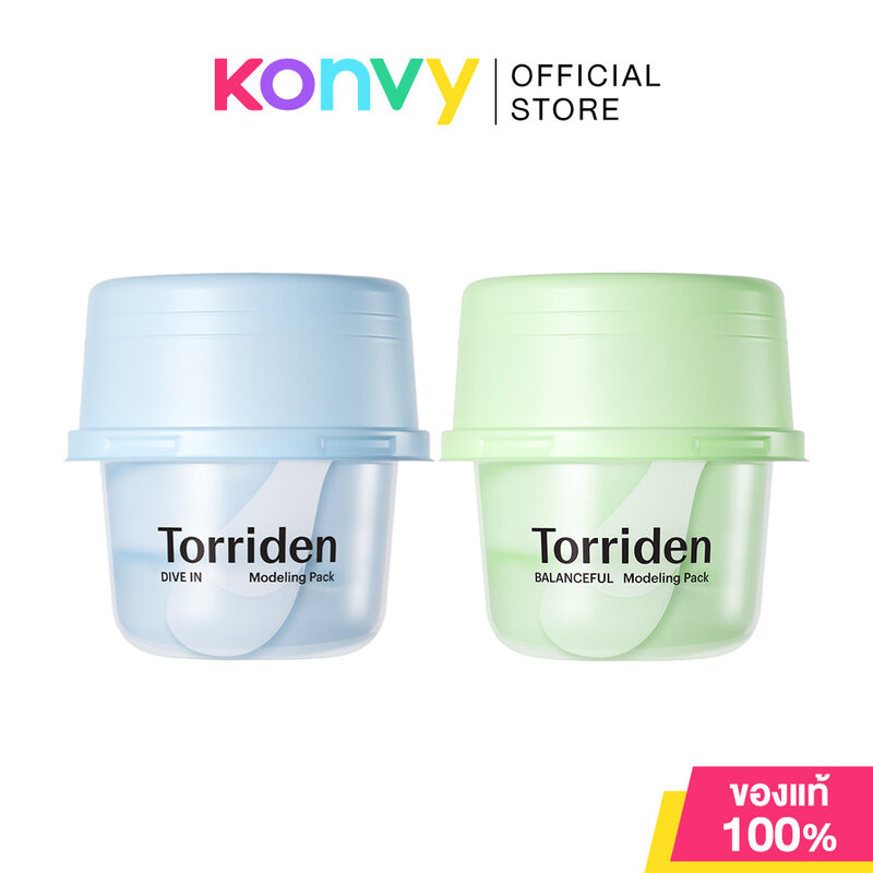 Torriden Modeling Pack ทอร์ริเดน มาสก์หน้าชนิดลอกออก 25g (Dive In/Balanceful)