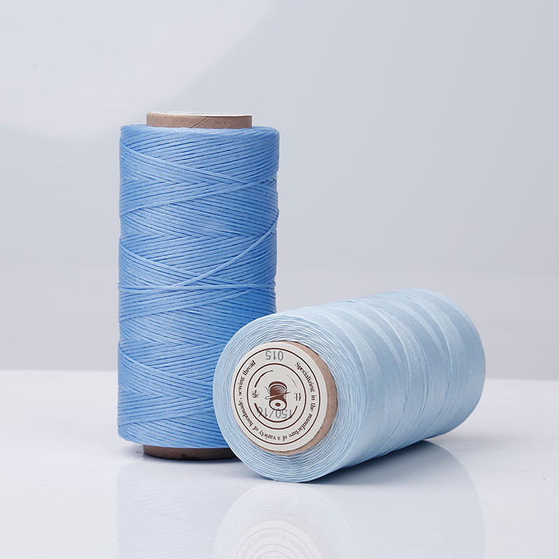 ด้ายโพลีเอสเตอร์ 0.8 มม. 260 ม. สำหรับทำมือ ด้ายถัก ด้ายเย็บมือ ด้ายเย็บความแข็งแรงสูง