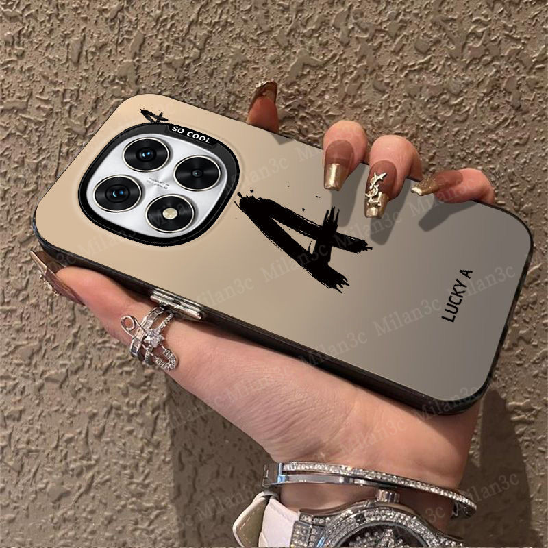 เคส Redmi Note 14 Pro 5G เคส Redmi Note 14 Pro Plus เคส Lucky Letter เคสโทรศัพท์แบบด้านแข็ง