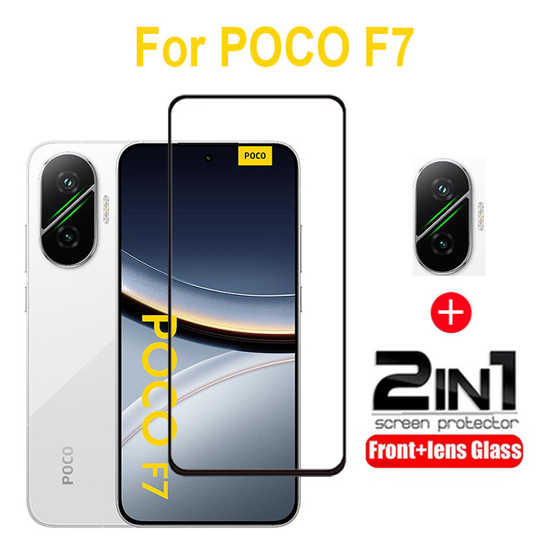 ฟิล์มกระจก สำหรับ POCO F7 กระจกนิรภัย HD ป้องกันหน้าจอ สำหรับ Xiaomi POCO F7 Ultra F6 M6 M4 M3 X7 X6