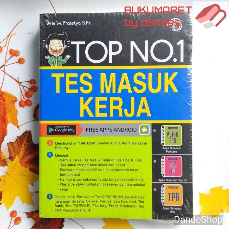 สูงสุดเลขที่. 1 WORK ENTRANCE TEST - หนังสือฝึกทดสอบ IQ TPA ดั้งเดิม