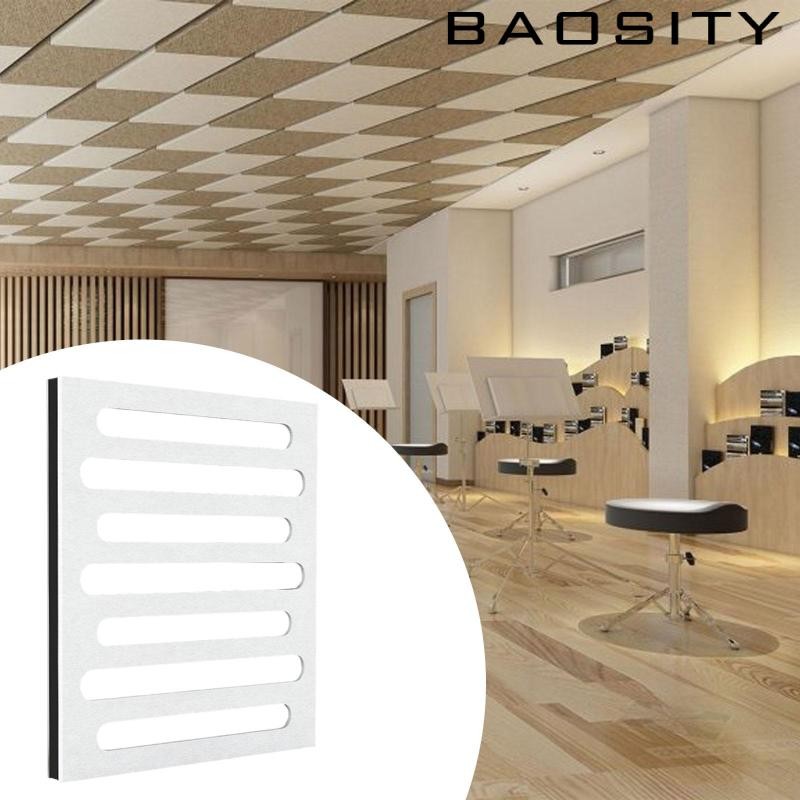 [Baosity] 3D Acoustic Wall Panel ยูทิลิตี้ตกแต่งเฟอร์นิเจอร์ DIY Acoustic Wall Decor สําหรับเปียโนสต