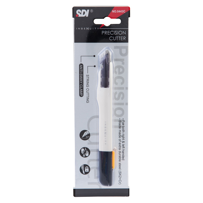 มีดคัตเตอร์อเนกประสงค์ ขาว SDI 0443C