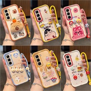 เคส Infinix HOT 50 Infinix HOT 50 PRO + เคสโทรศัพท์ซิลิโคนอ่…