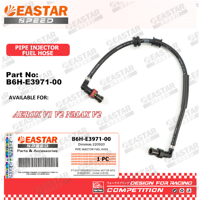 R8 B10 ท่อหัวฉีดท่อน้ํามันเชื้อเพลิง AEROX V1 V2 NMAX V2 ของแท้ 100% B6H-E3971-00
