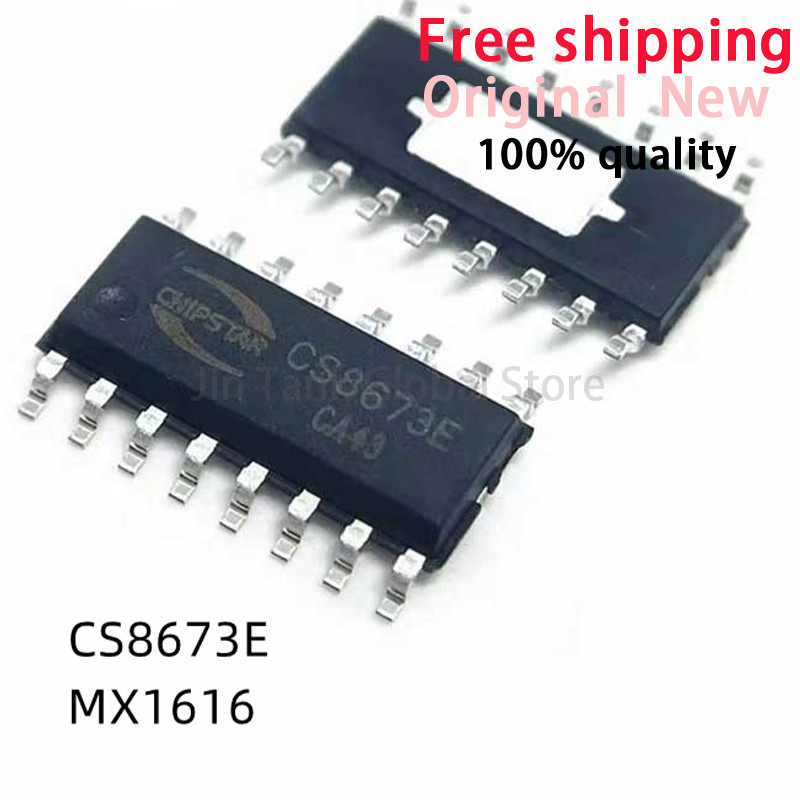 (5 ชิ้น) 100% ใหม่ CS8673E MX1616 sop-16 ชิปเซ็ต