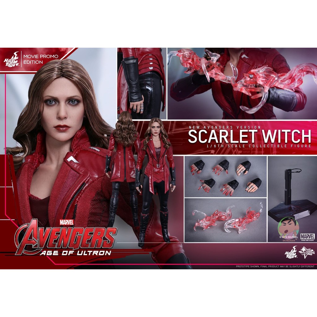 Hot Toys MMS357 Avengers : AOU – Scarlet Witch 1/6th Scale Collectible Figure