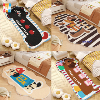 พรมปูพื้น 40*60cm พรมเท่ๆห้องนอน พรมการ์ตูน พรมดัชชุนด์ กันล…