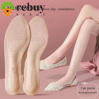 REBUY ผู้หญิง Sandal Insoles Breathable ทนทาน Cowhide ลื่นดู…